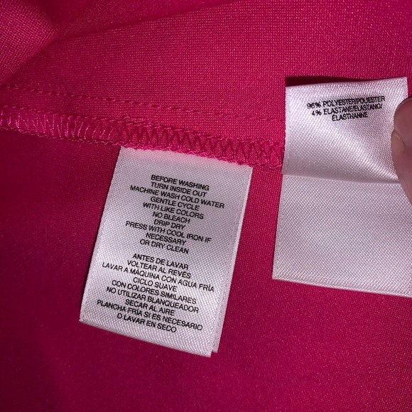 NWT Nine West Pink Open Jacket, Size XS - Picture 5 of 7